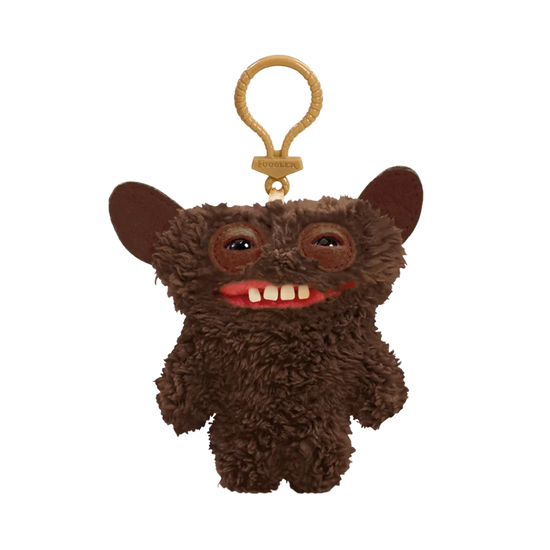 - Fuggler Grin Grin Keyring Brown