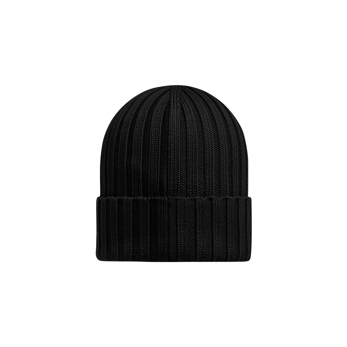 (W) 몽클레르 울 비니 블랙 - 25FW((W) Moncler Wool Beanie Black - 25FW) - 2
