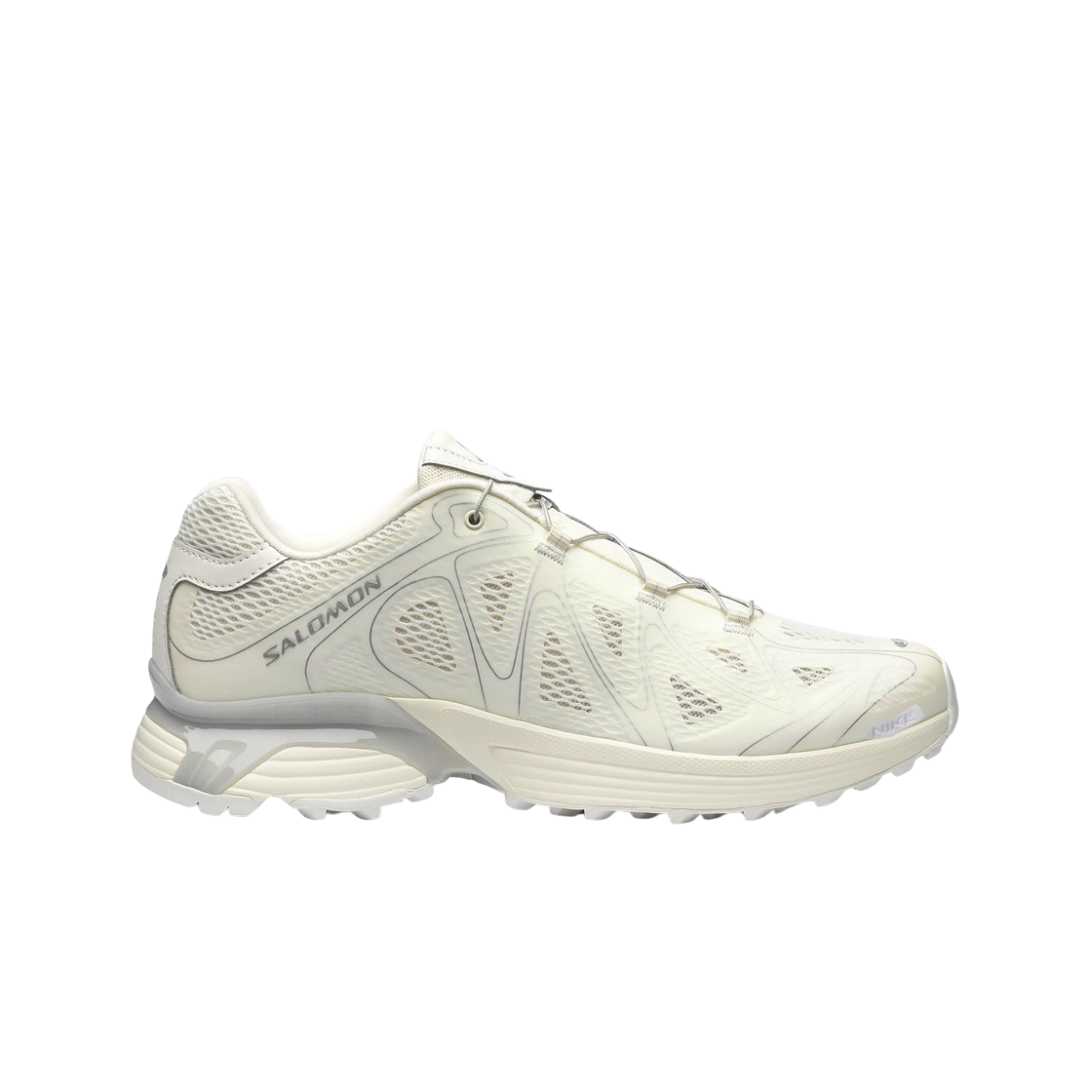 살로몬 XT-위스퍼 보이드 바닐라 아이스 풋웨어 실버(Salomon XT-Whisper Void Vanilla Ice Footwear Silver)