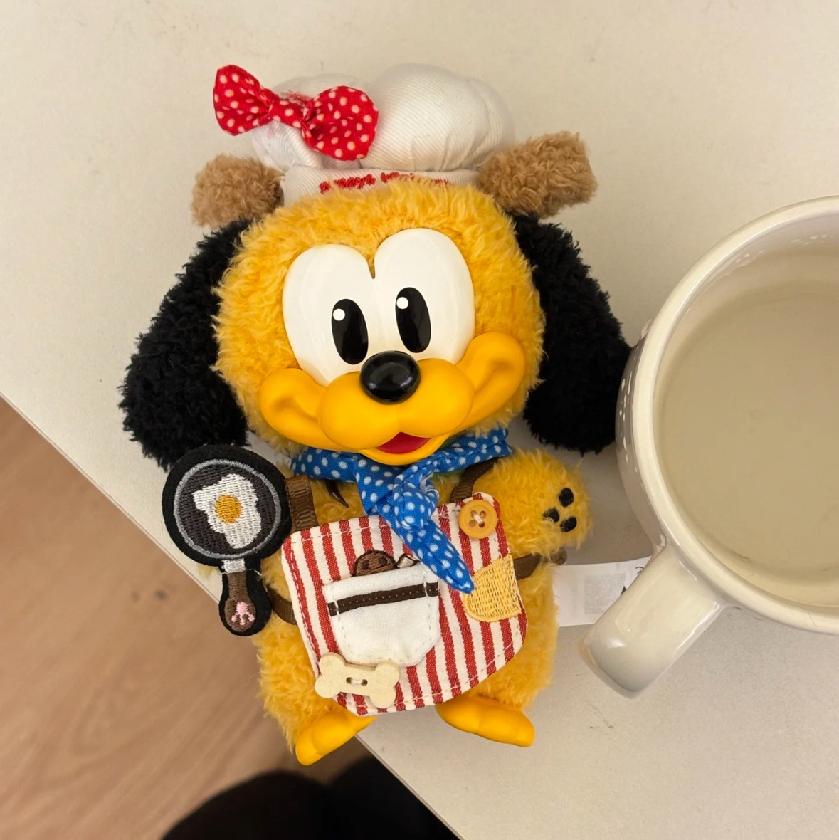 Pop Mart Mickey Family Cute Together Keychain Pluto Series (Opened Case) 착용 스타일 - 2