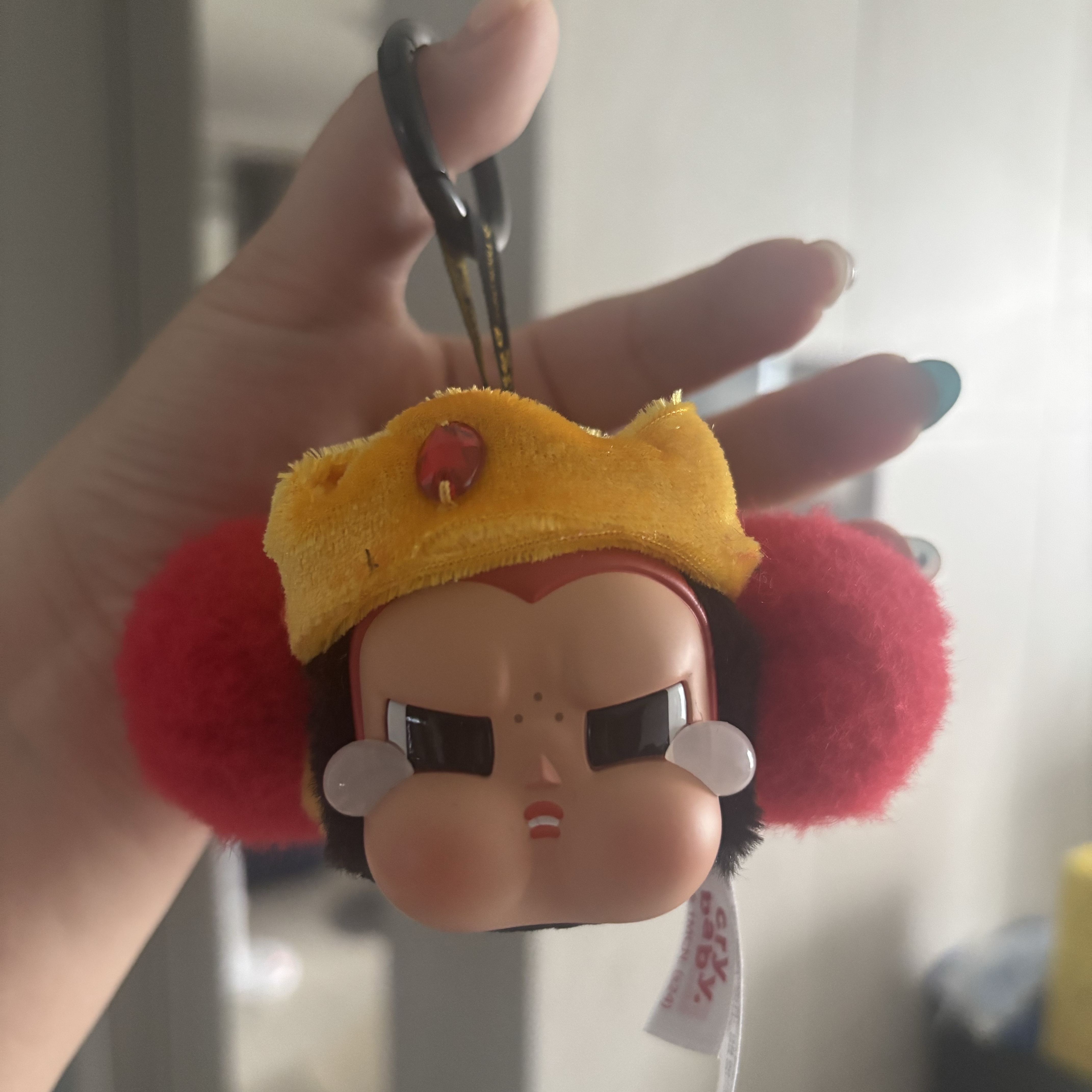 Pop Mart Crybaby x Powerpuff Girls Series Keyring Sealed Case (1 Blind Box) 착용 스타일