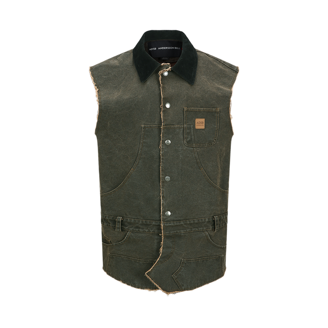 awa721w(BROWN) ADSB ANDERSSON BELL Carpenter Dress Brown