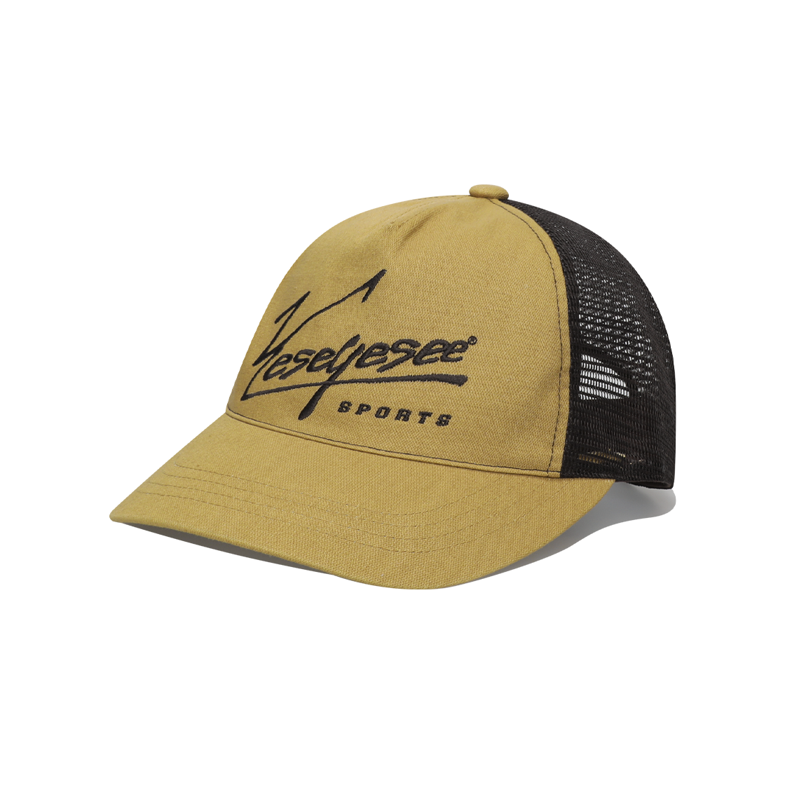 YS253WHWBC03MST YESEYESEE Beach Boy Cap Mustard