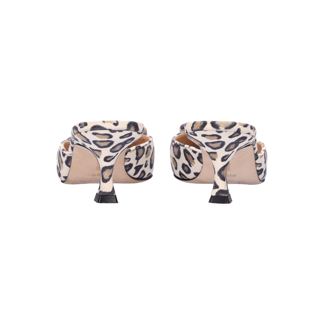 마놀로 블라닉 뮬 스웨이드 레오파드 36.5(Manolo Blahnik Mule Suede Leopard Size 36.5) - 3