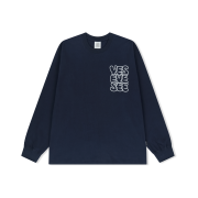 YESEYESEE C-Logo L/S Navy