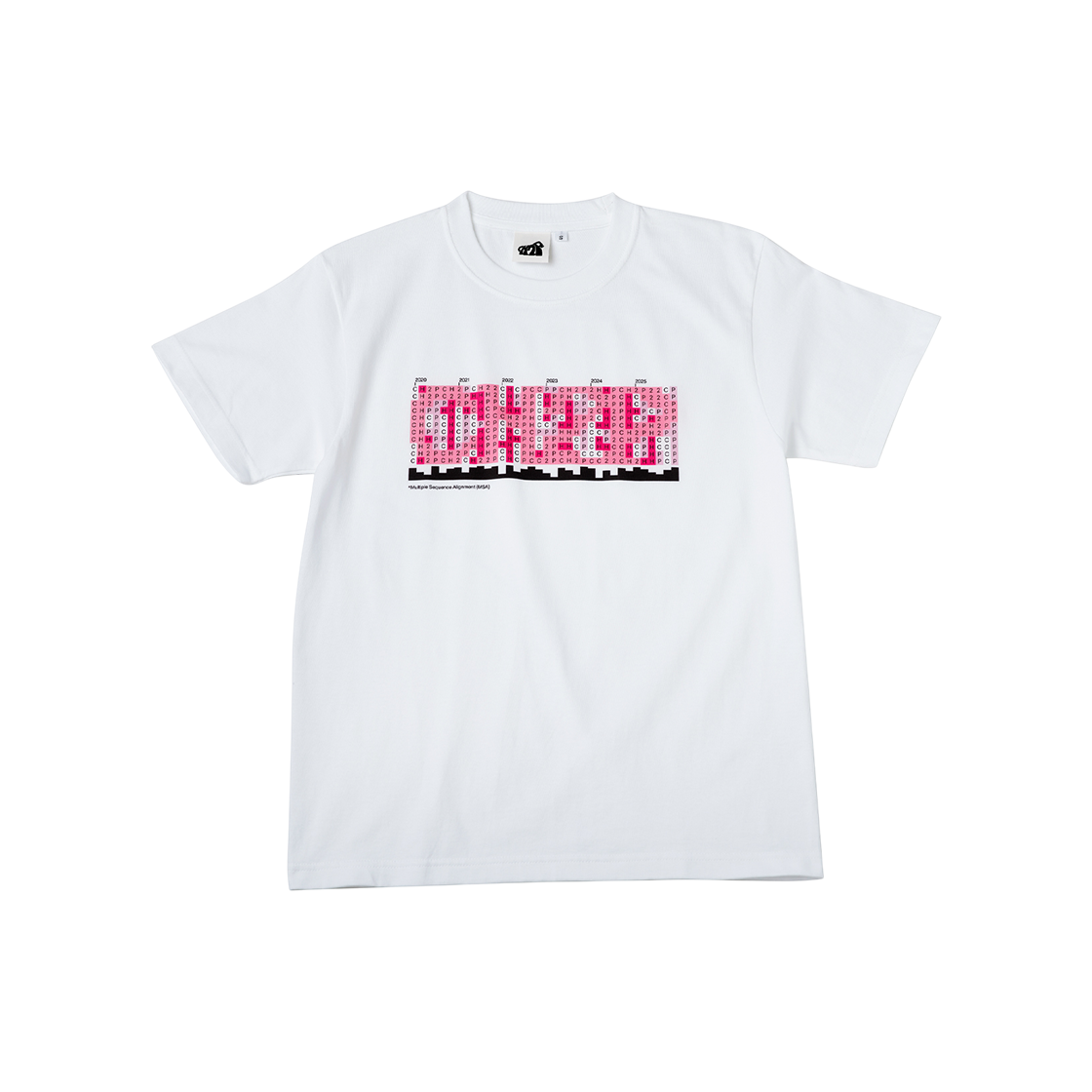 CH25N040 CH2P MSA T Shirts  White