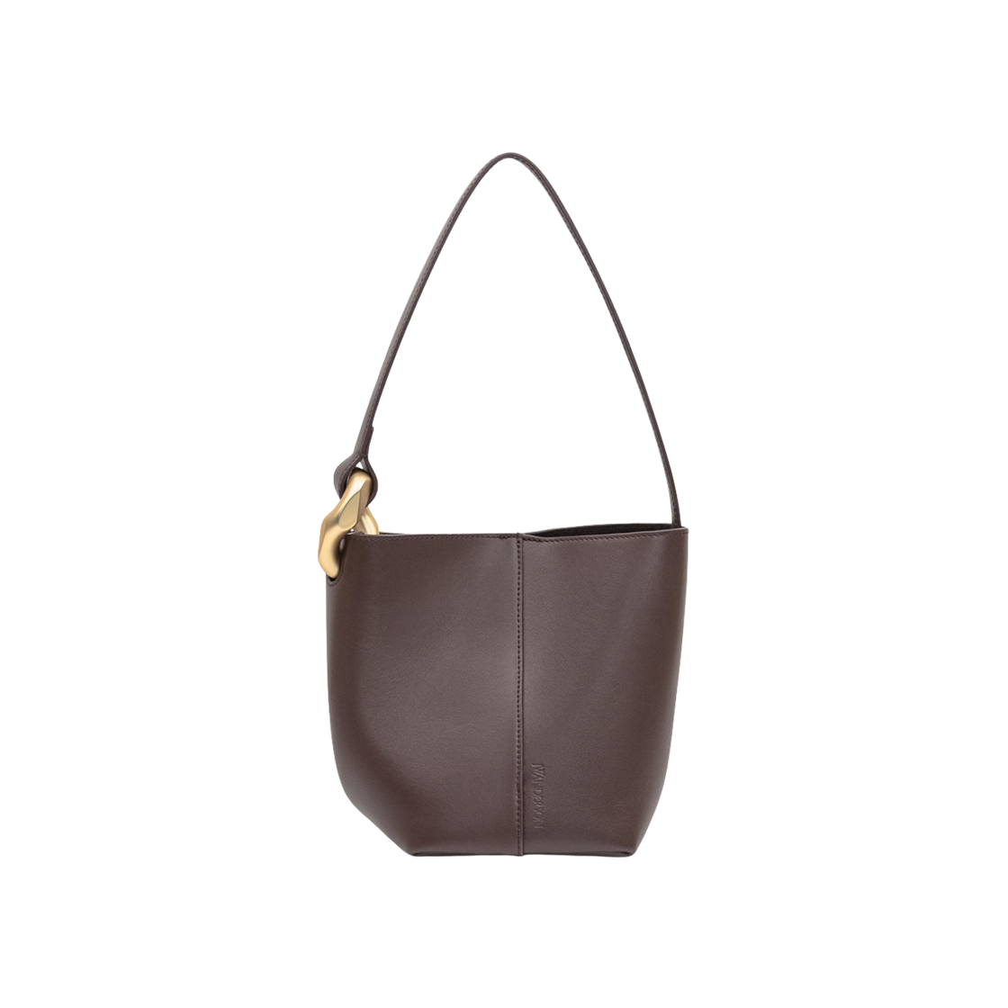HB0740LA0232631 JW Anderson The JWA Corner Small Bucket Bag Brown