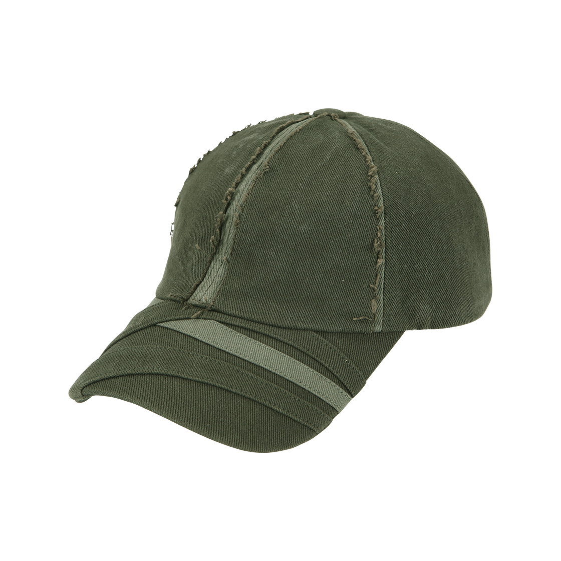 aaa498u(KHAKI) ADSB ANDERSSON BELL Unisex Layered Cap Khaki