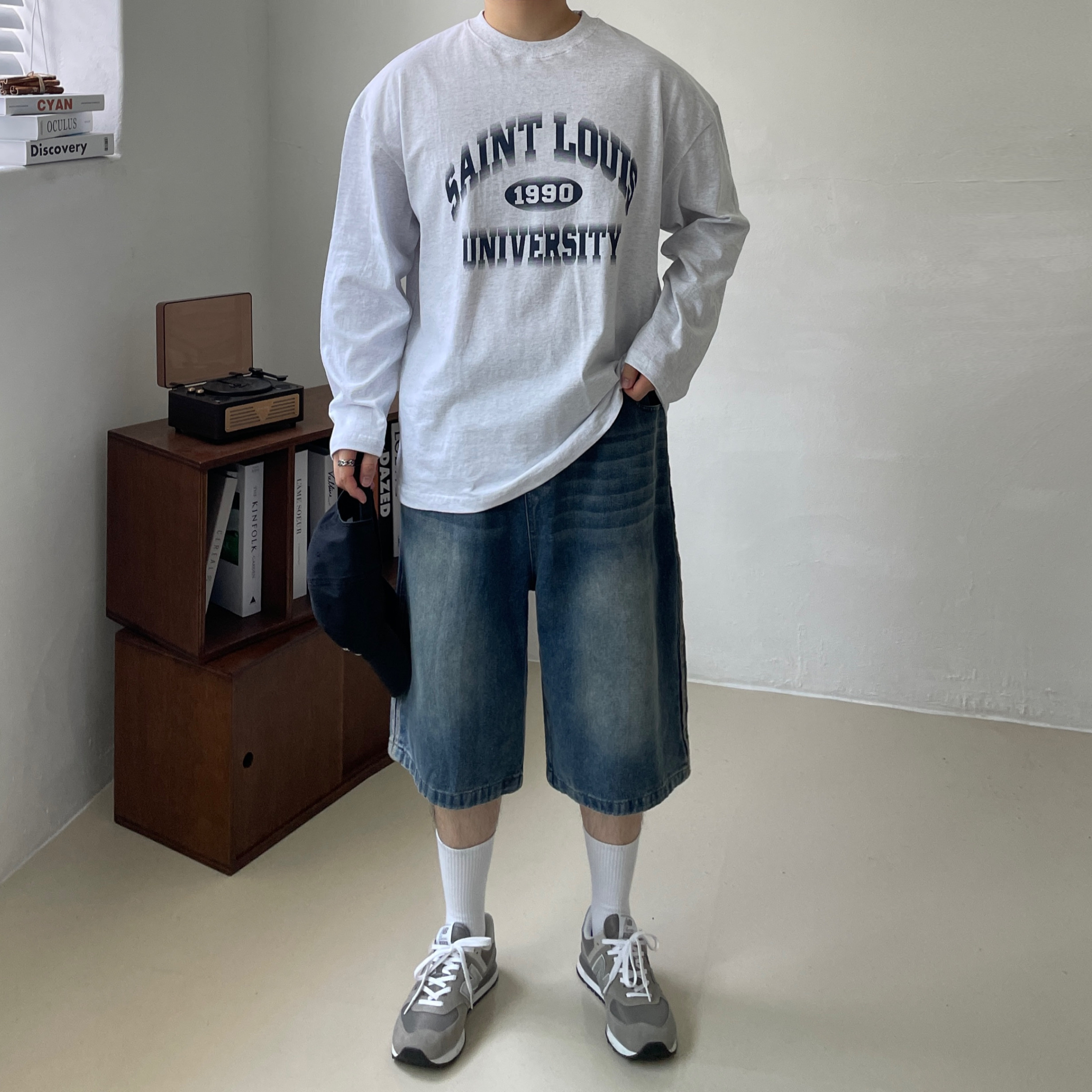 New Balance 574 Worn By Anyone Grey - D Standard 착용 스타일 - 3