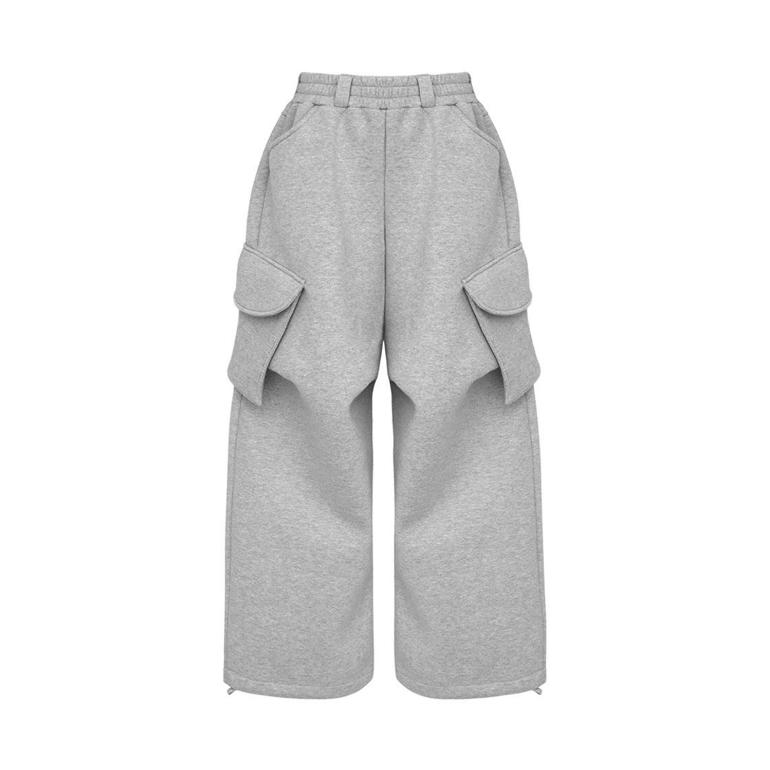 엠제이디 코인서울 콜라보 와이드 카고 스웻 팬츠(MJD X KOIN SEOUL Wide Cargo Sweat Pants)