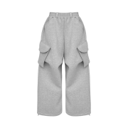 MJD X KOIN SEOUL Wide Cargo Sweat Pants