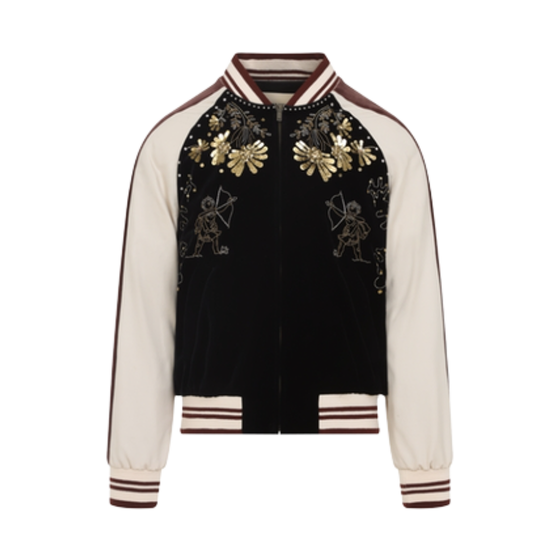 CIP64AE10NO Valentino Bomber Jacket Black