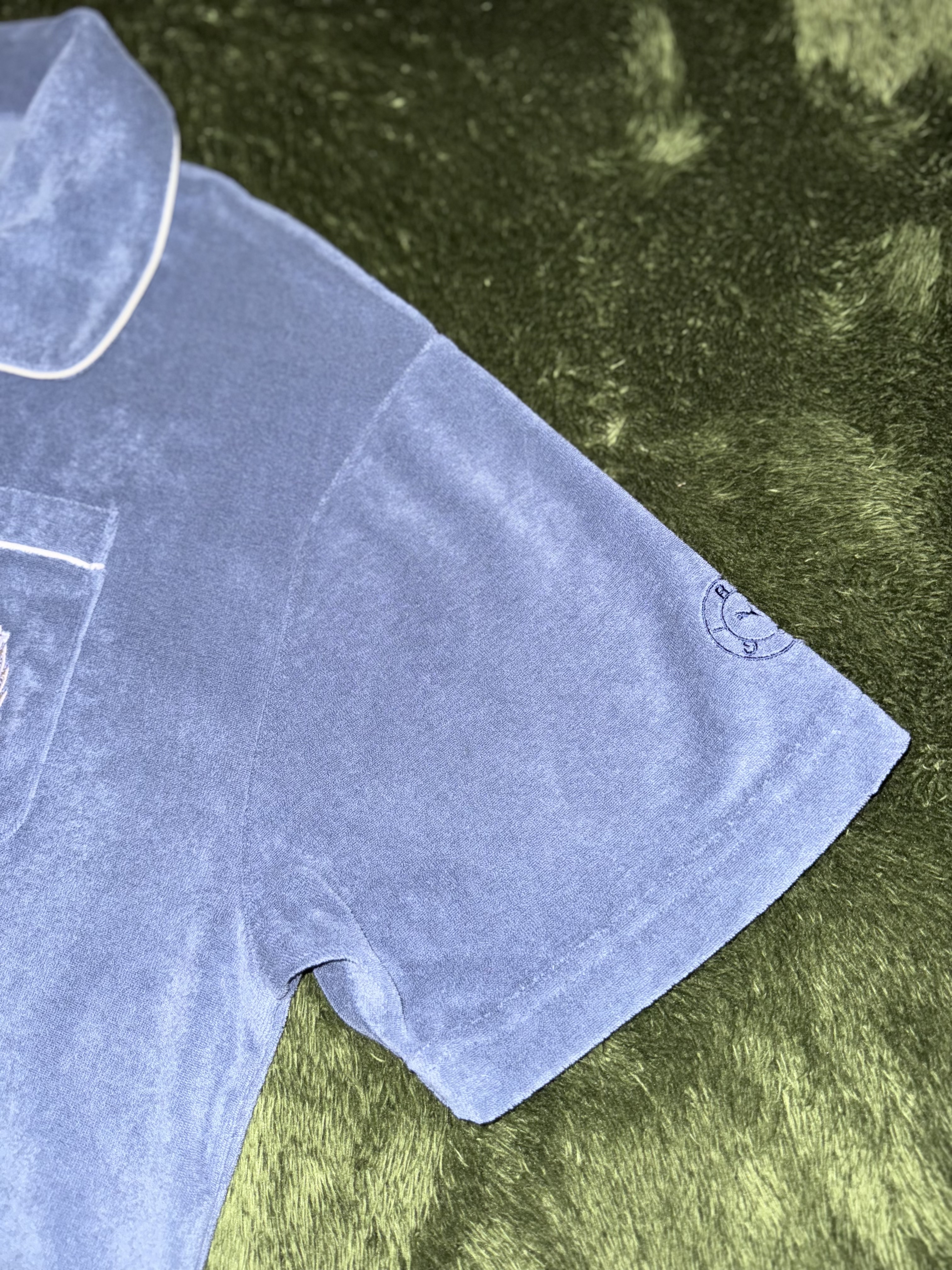 Puma x Rhuigi Shirt Inky Blue 착용 스타일 - 4