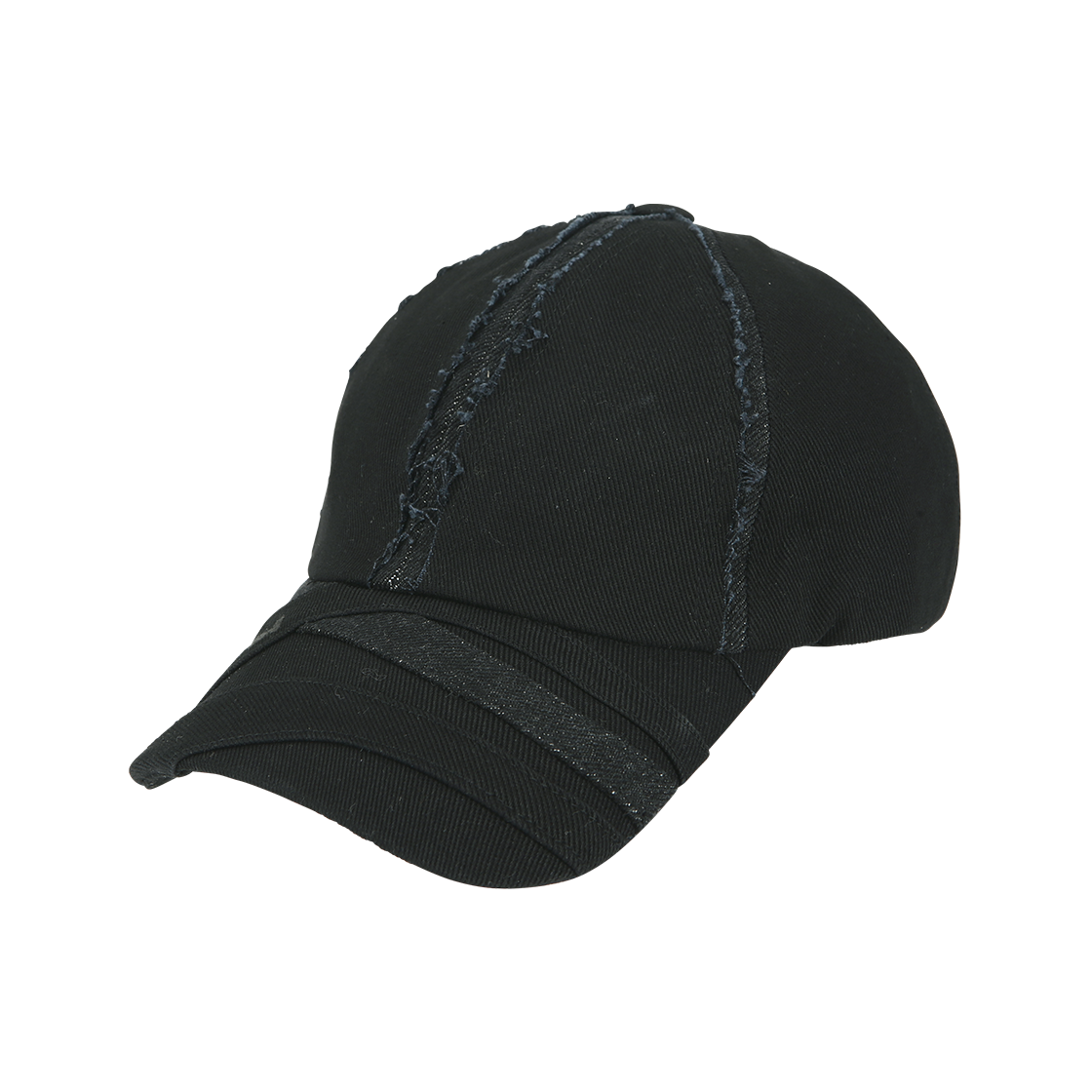 aaa498u(BLACK/GREY) ADSB ANDERSSON BELL Unisex Layered Cap Black Grey