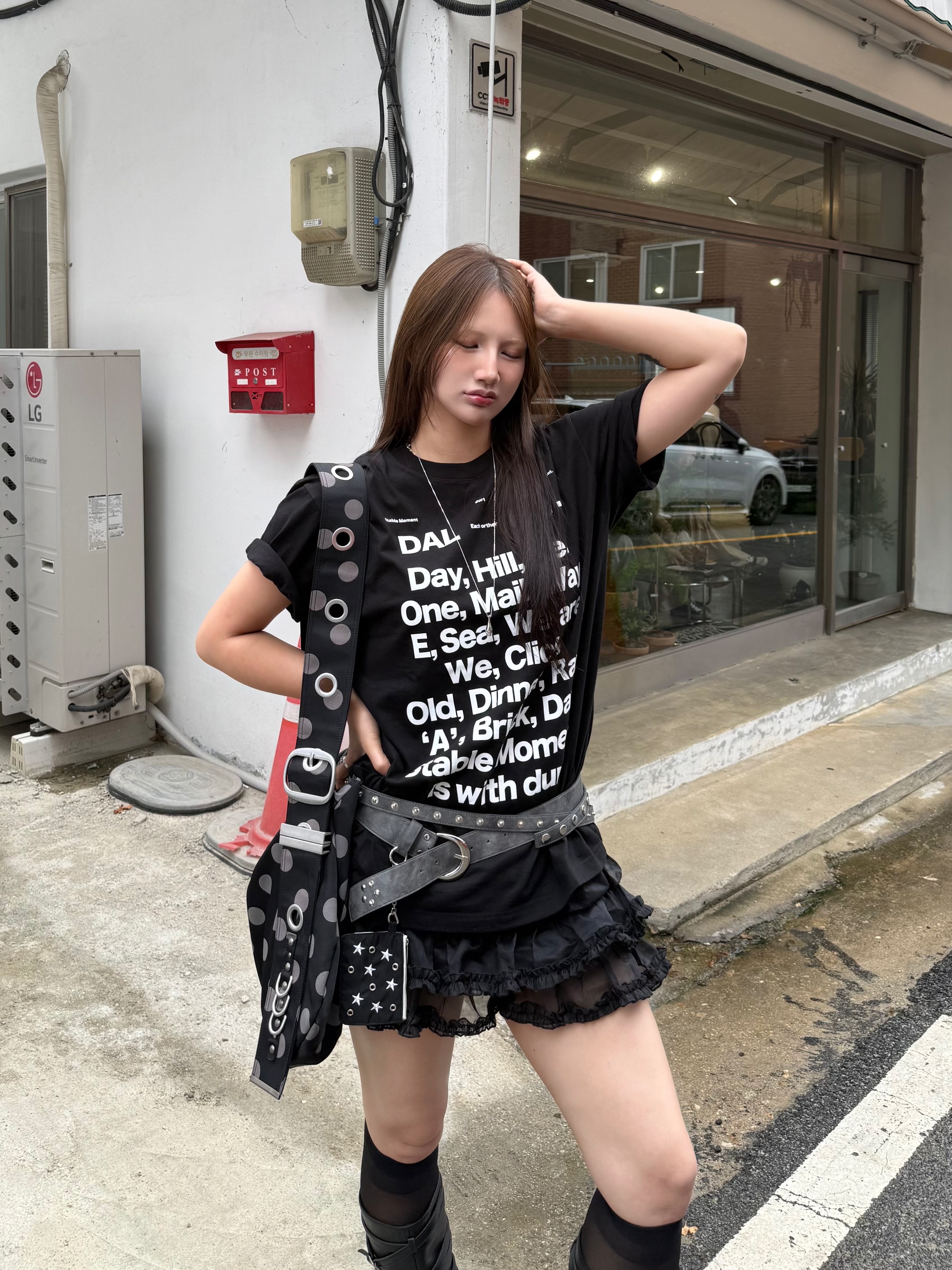 Roughneck Tutu pants skirt black 착용 스타일
