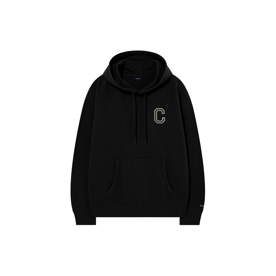 CO2503HD03BK Covernat C Logo Hoodie Black