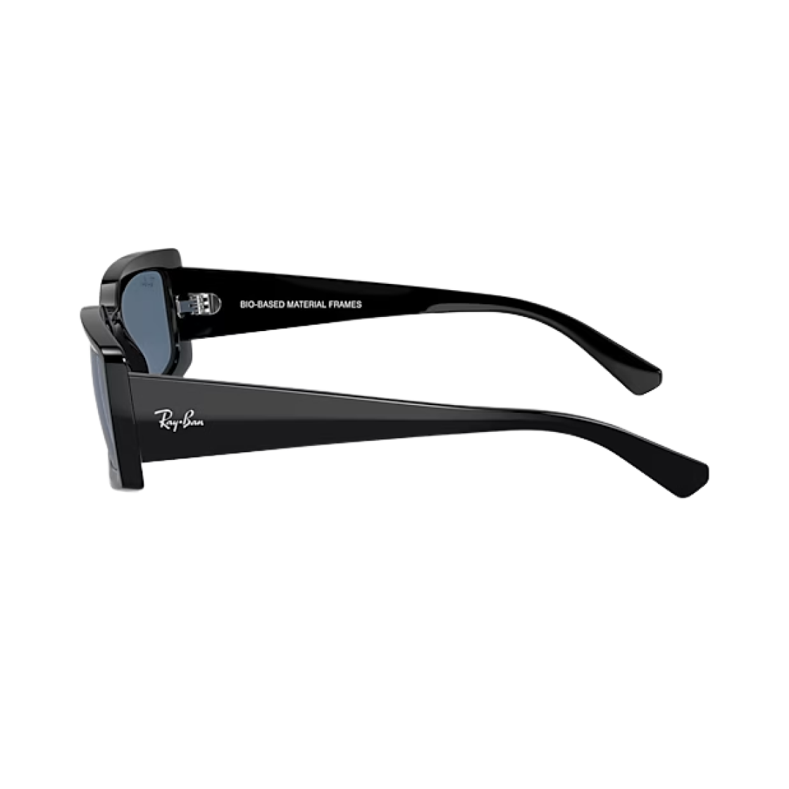 레이밴 킬리안 바이오 베이스드 폴리쉬드 블랙 프레임 다크 블루 렌즈 하이 브릿지 핏(Ray-Ban Kiliane Bio-Based Polished Black Frame Dark Blue Lense High Bridge Fit) - 2