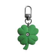 ALLTAGLICH Handmade Climbing Four Leaf Clover Hold Keyring ForestGreen