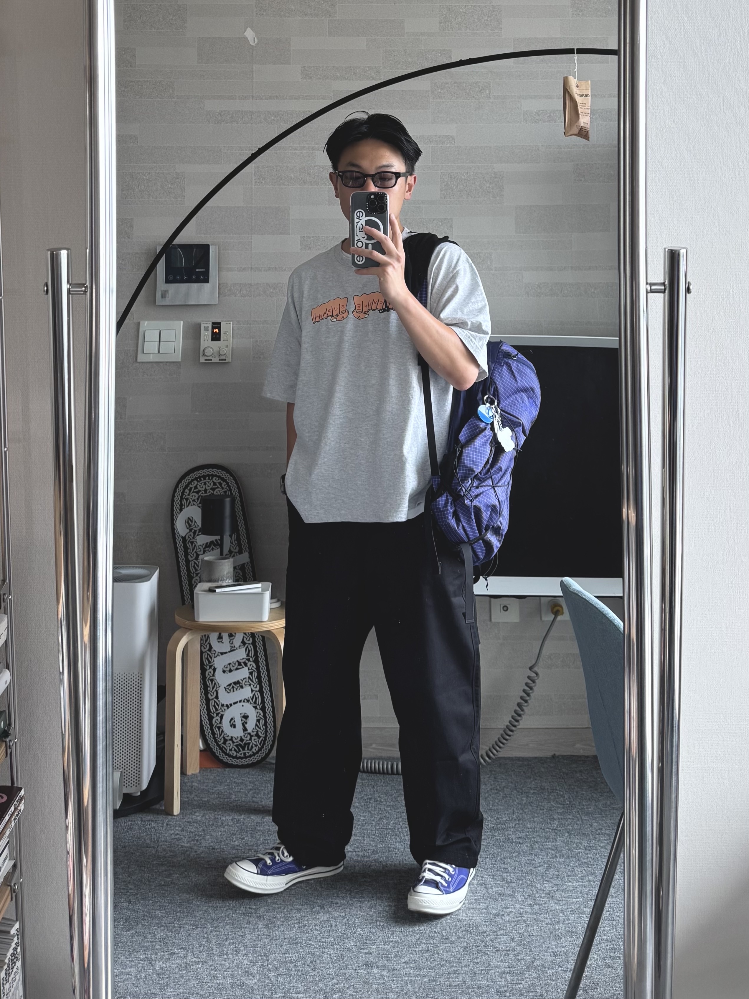 Supreme x Toy Machine Fist T-Shirt Ash Grey - 24SS, Arc'teryx Aerios 18 Backpack Soulsonic 착용 스타일 - 3