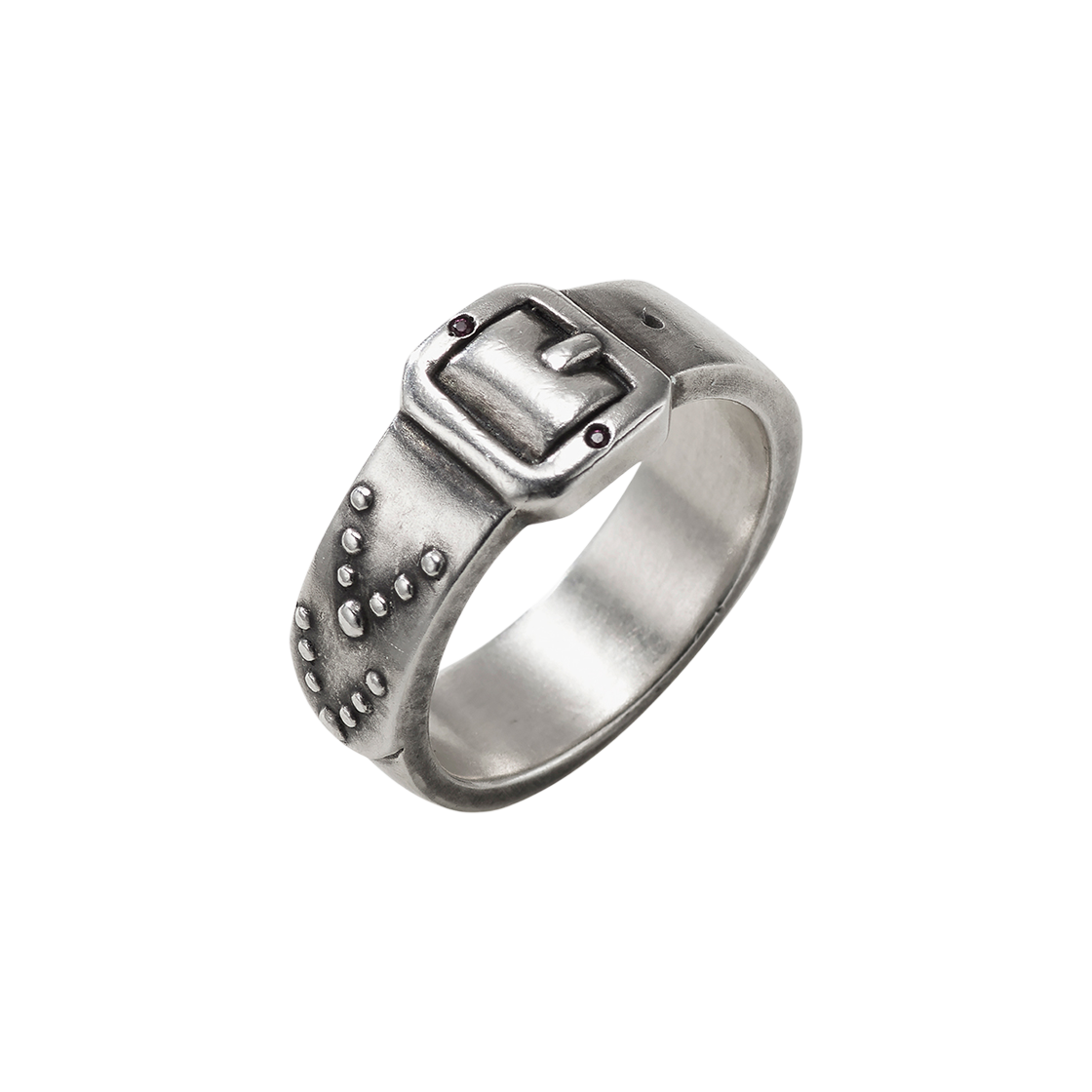 씨에이치투피 빈티지 벭트 링 실버(CH2P Vintage Belt Ring Sliver)