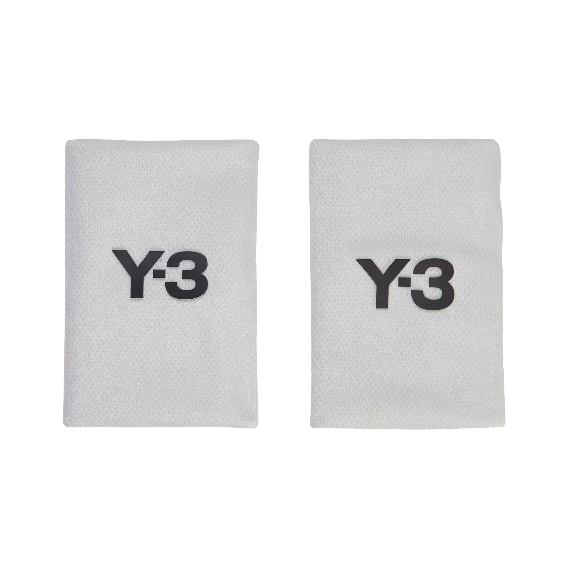 JW8532 Y-3 Large Tennis Wristbands Orbit Grey Black