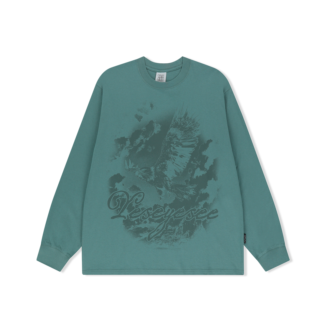 YS253TTSLT02TEA YESEYESEE Flying Eagle L/S Teal