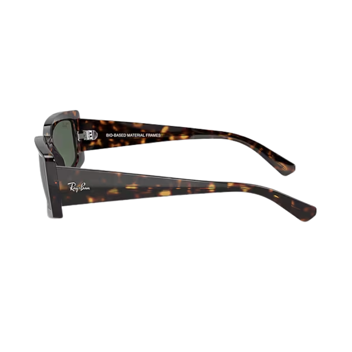 레이밴 킬리안 바이오 베이스드 폴리쉬드 하바나 프레임 다크 그린 렌즈 하이 브릿지 핏(Ray-Ban Kiliane Bio-Based Polished Havana Frame Dark Green Lense High Bridge Fit) - 2