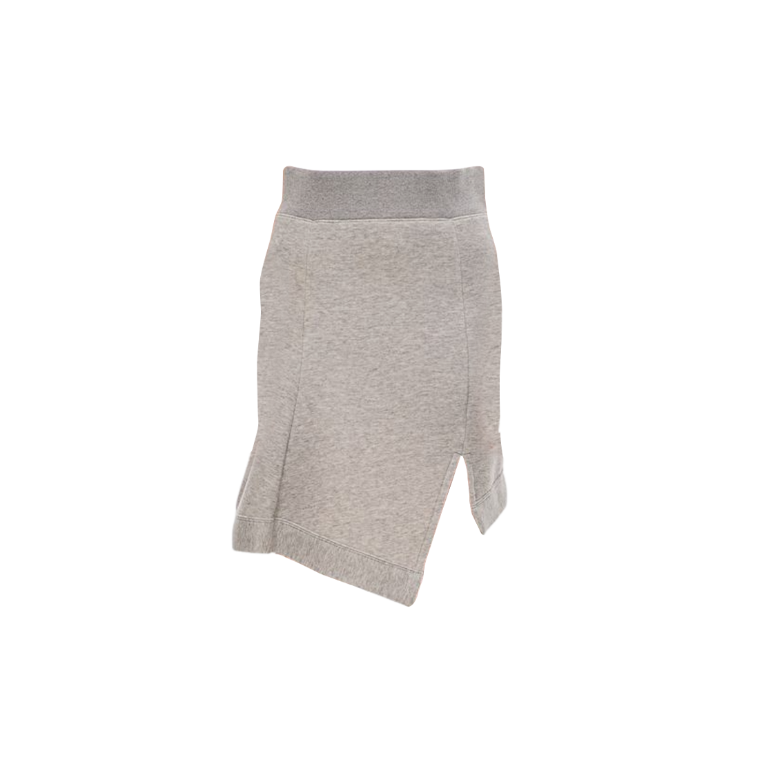 (W) 사카이 스폰지 스웨트 스커트 라이트 그레이((W) Sacai Sponge Sweat Skirt Light Grey)