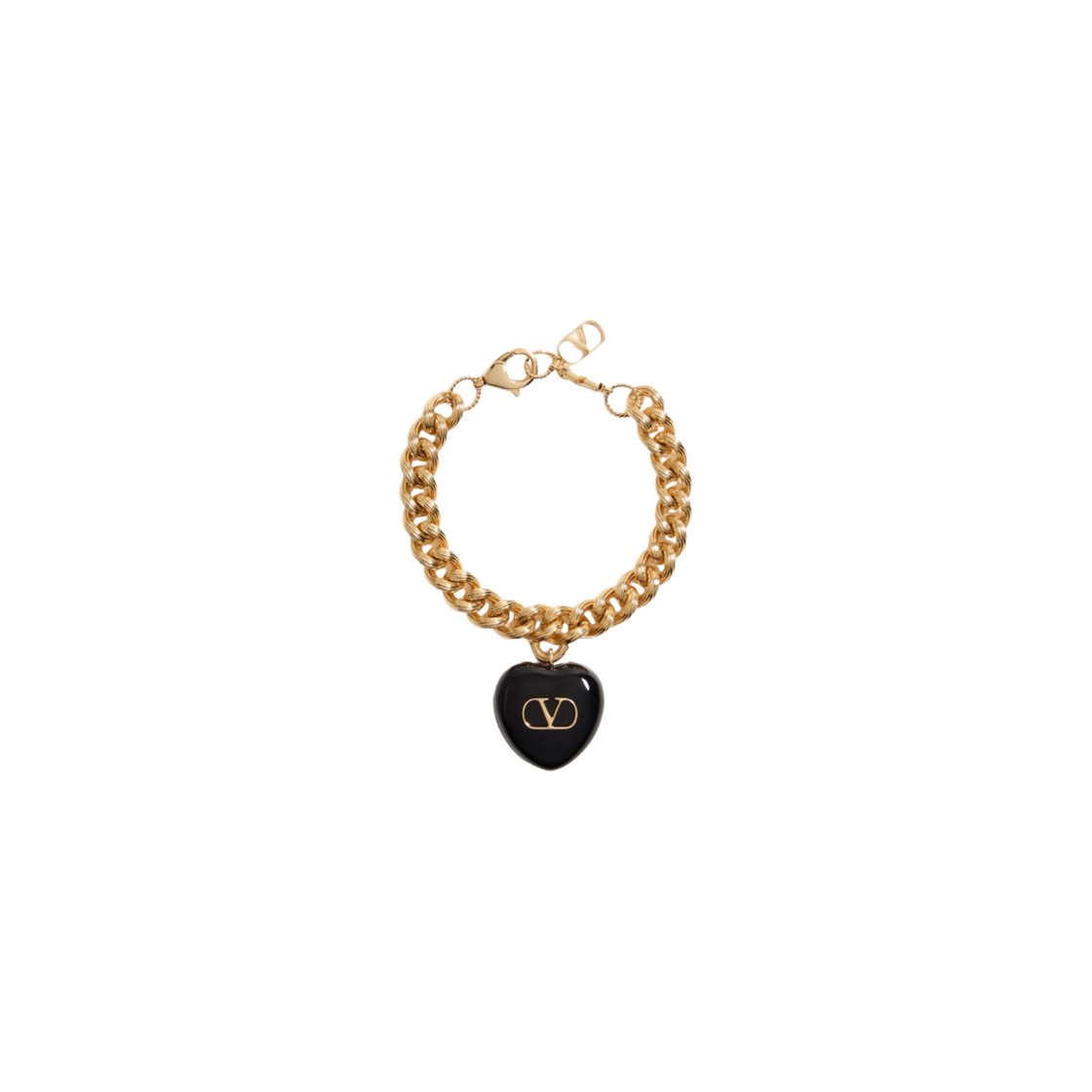 J0AD4MJP0RN (W) Valentino Coeur Royal Bracelet Gold Black