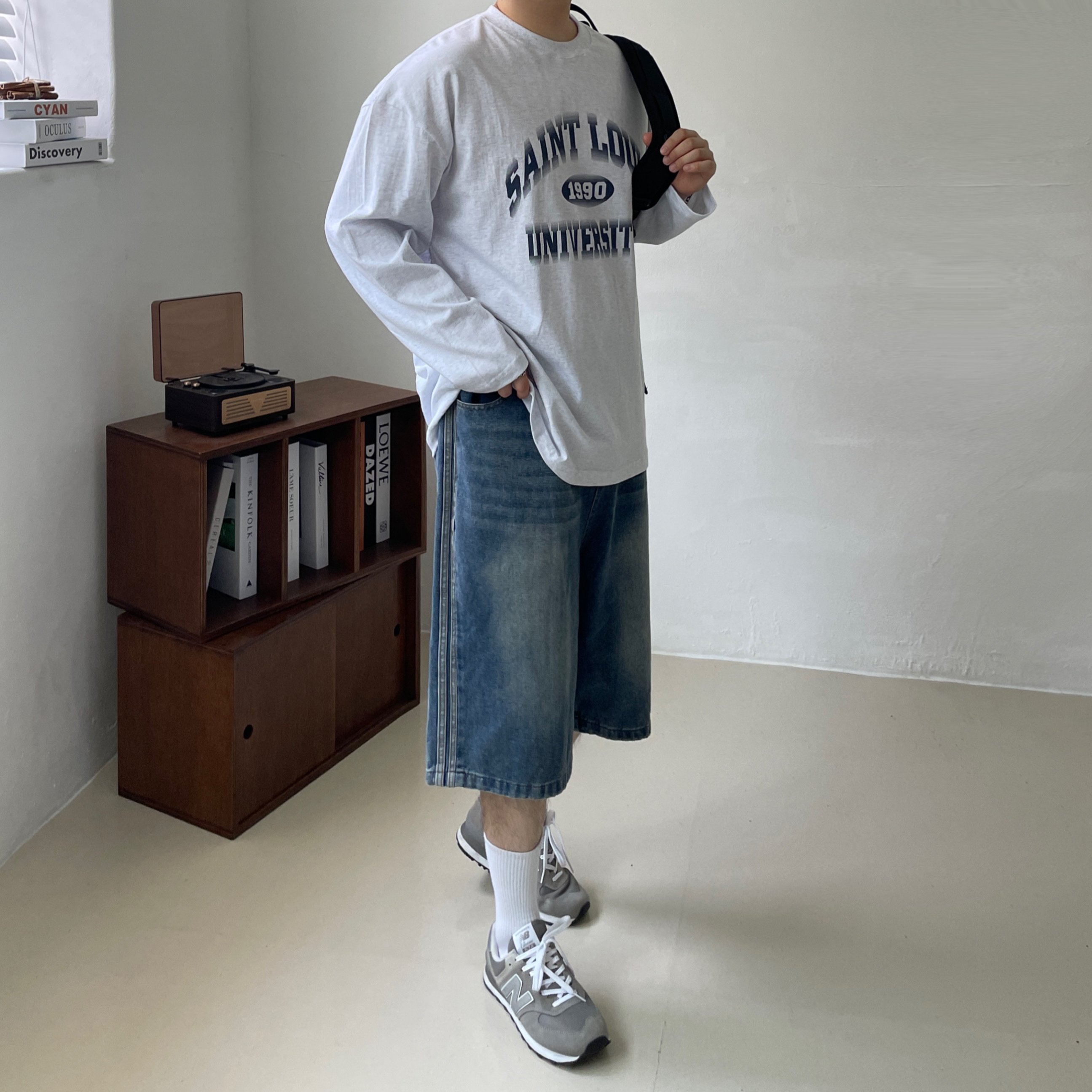 New Balance 574 Worn By Anyone Grey - D Standard 착용 스타일 - 9
