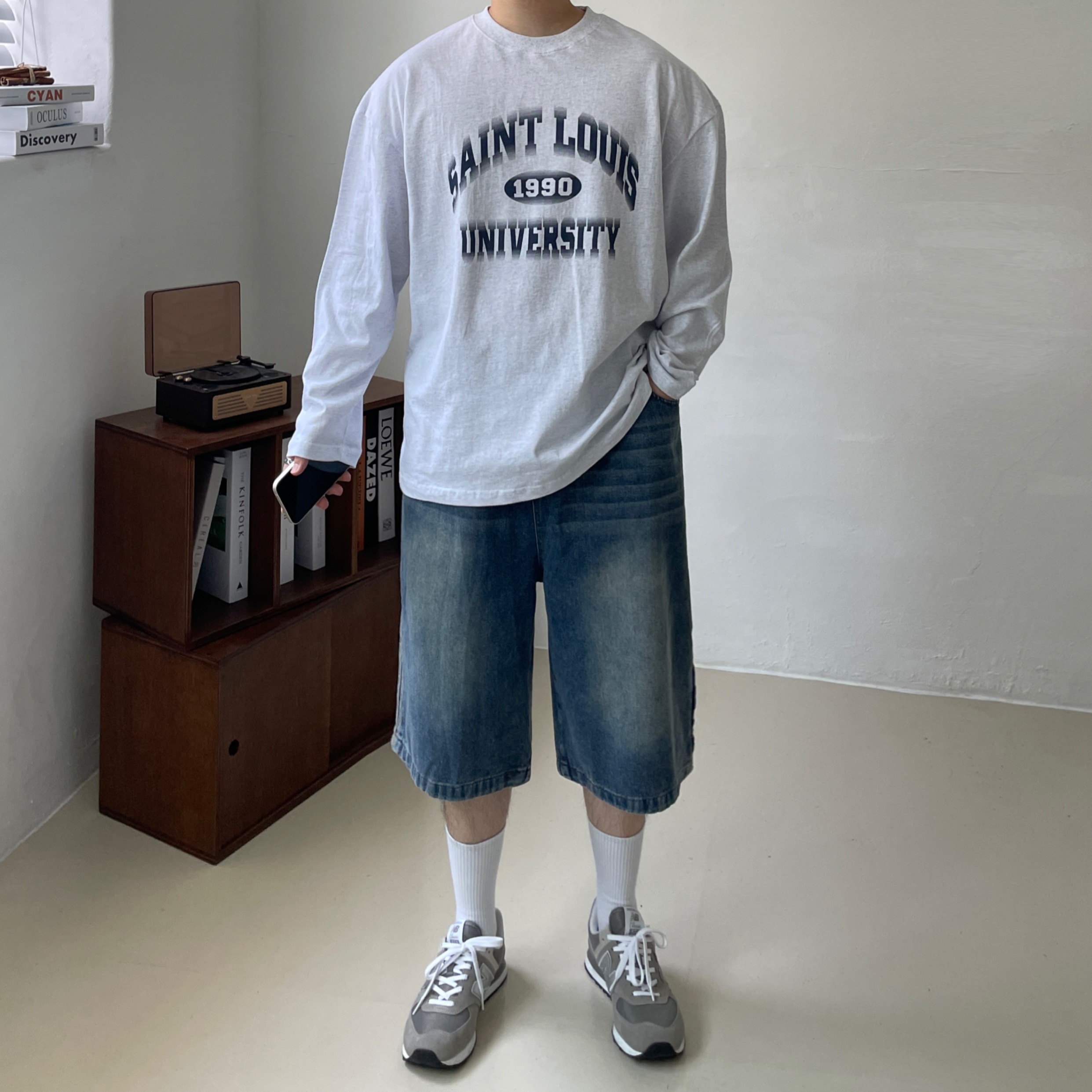 New Balance 574 Worn By Anyone Grey - D Standard 착용 스타일 - 5
