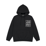 YESEYESEE C-Logo Hoodie Black