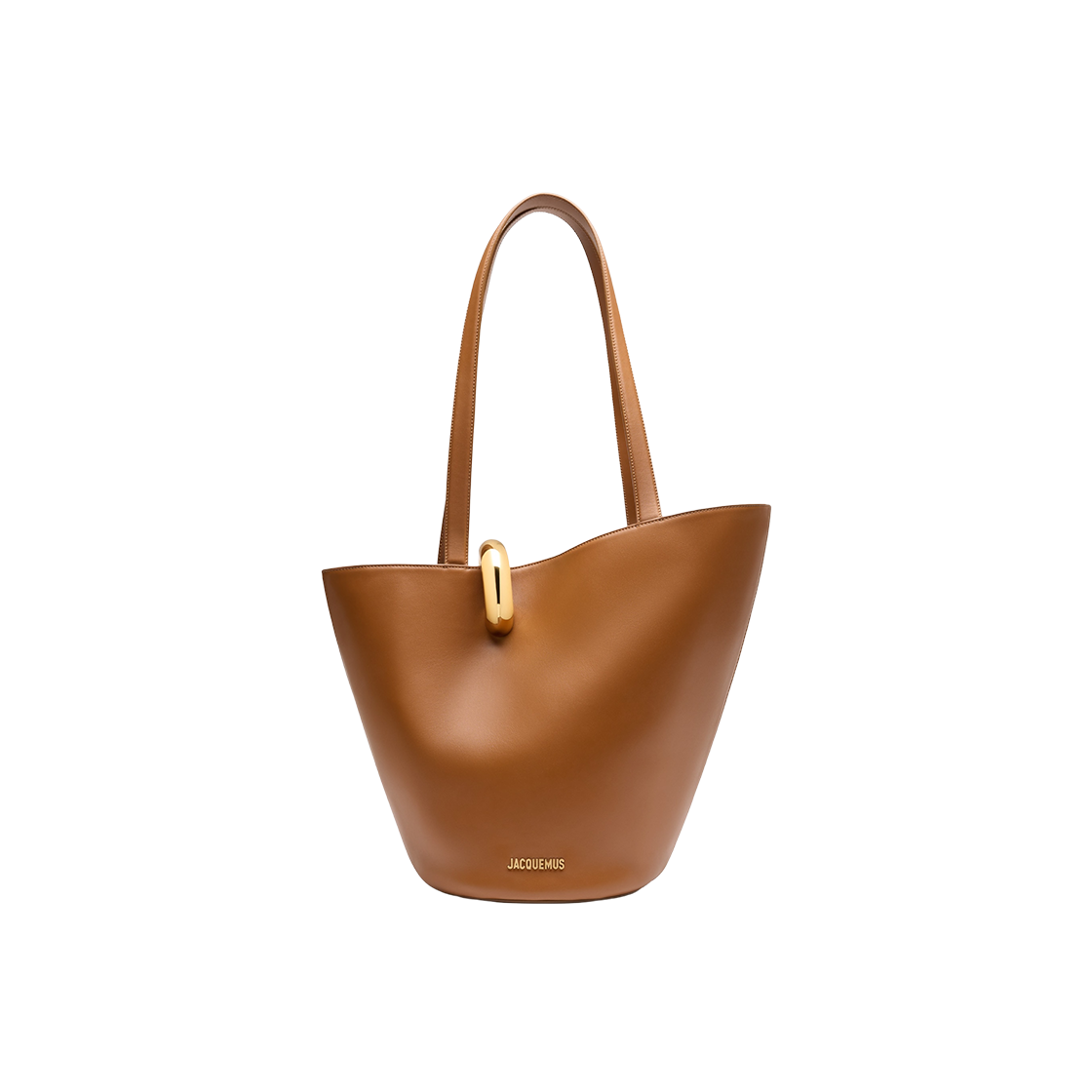 (W) 자크뮈스 라 코헤지에 미디움 밤볼라 라이트 브라운((W) Jacquemus La Croisiere Medium Bambola Light Brown)