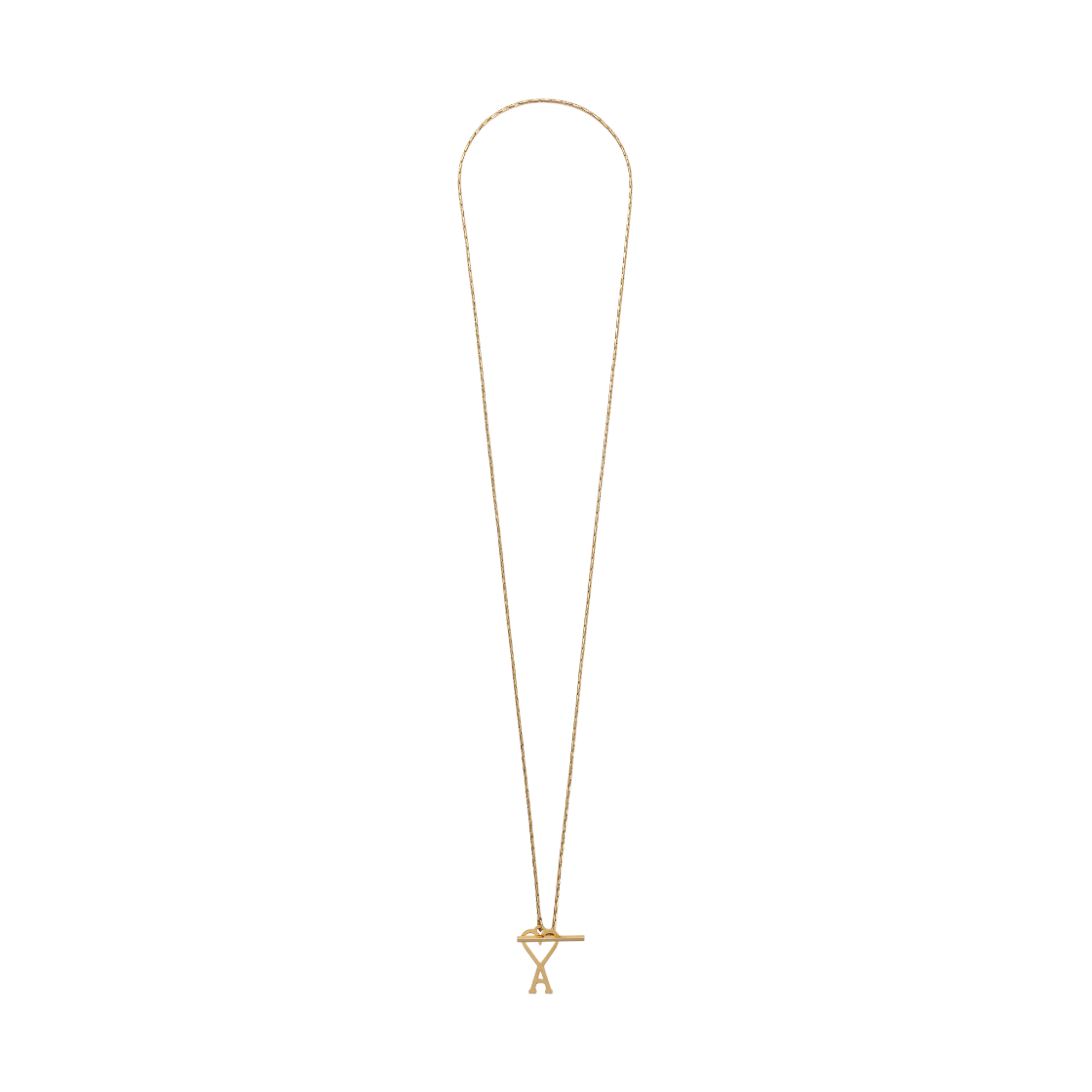 아미 하트 로고 체인 네클리스 골드(AMI de Coeur Chain Necklace Gold)