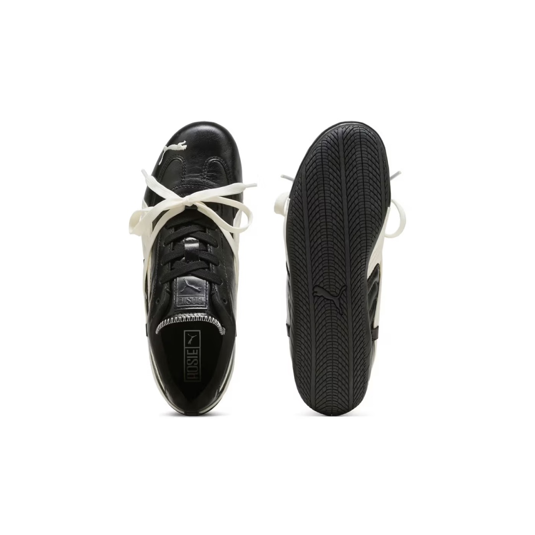 (W) Puma x Rosé Speedcat PRM Black Warm White 착용 스타일 - 3