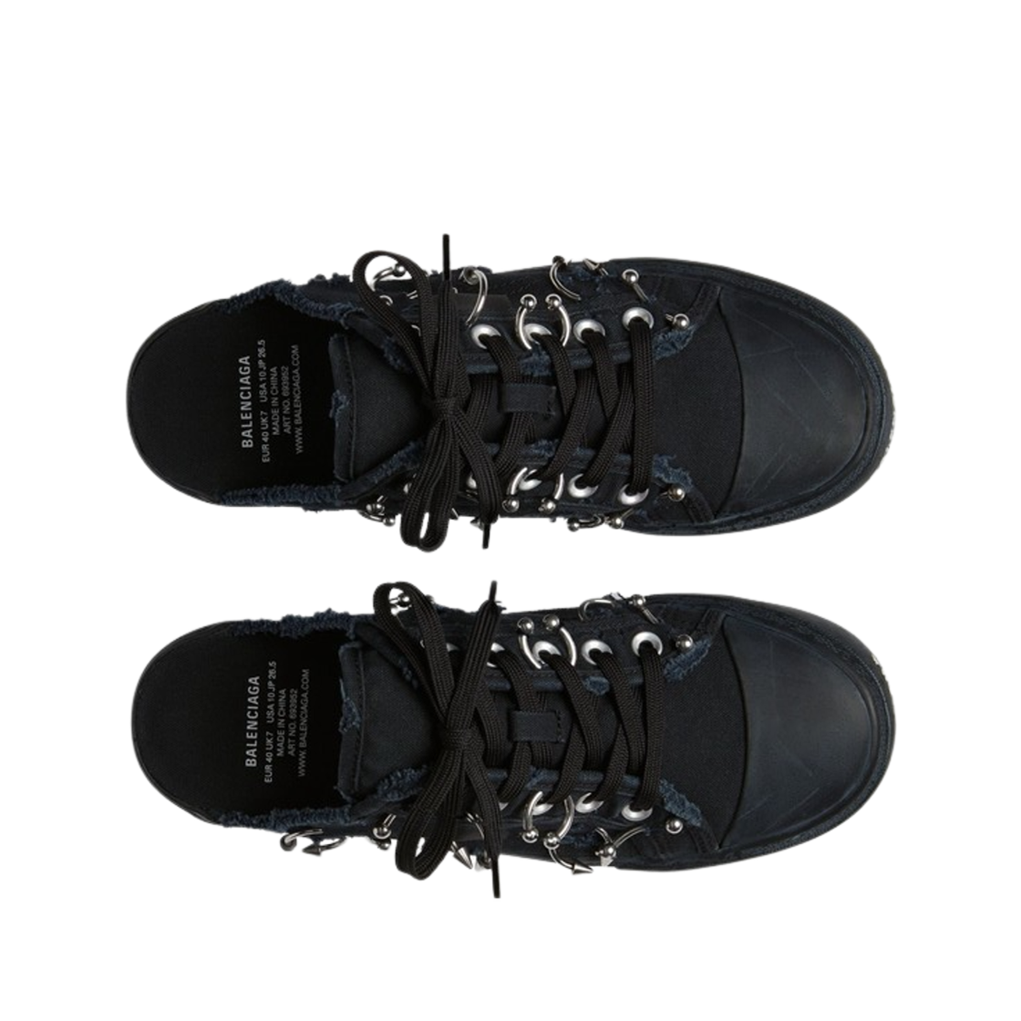 (W) 발렌시아가 파리 뮬 블랙((W) Balenciaga Paris Mule Black) - 2