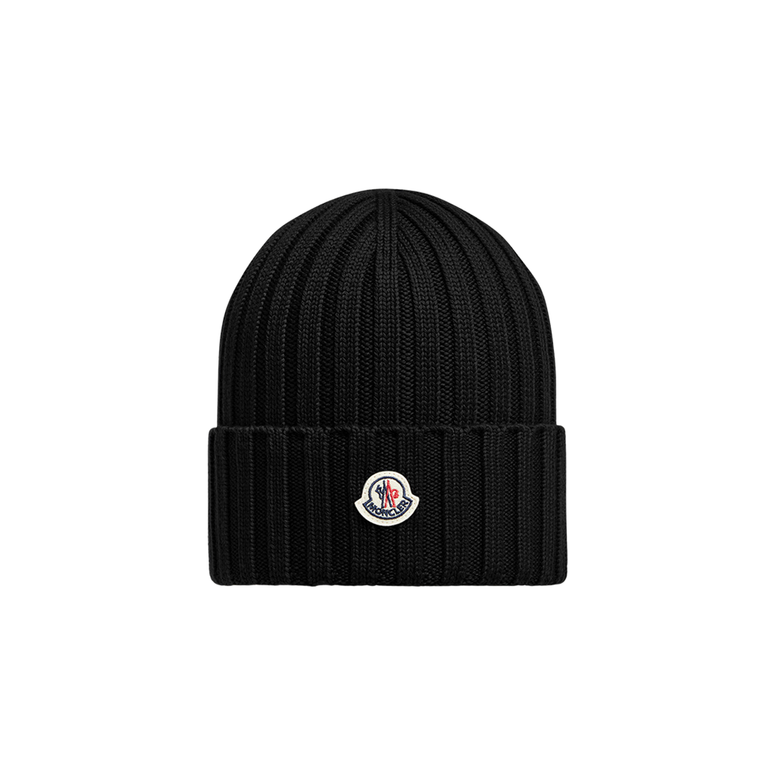 (W) 몽클레르 울 비니 블랙 - 25FW((W) Moncler Wool Beanie Black - 25FW) - 1