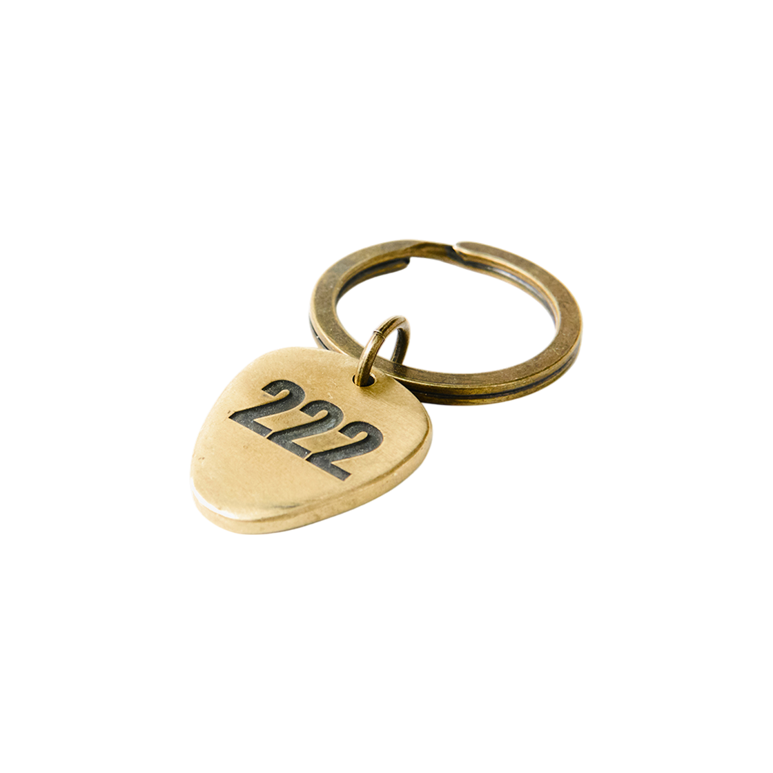 CH25N022 CH2P 222 Pick Keyring Brass