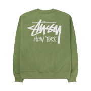 Stussy Stock New York Crew Moss