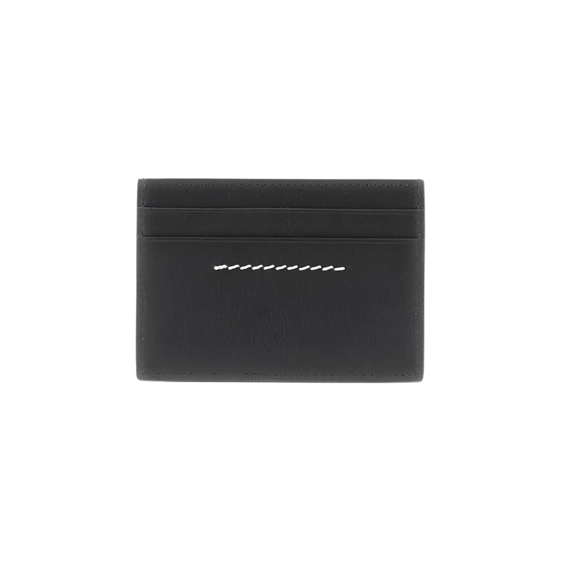 SA5UI0026P8332T8013 MM6 Maison Margiela Logo Card Holder Black