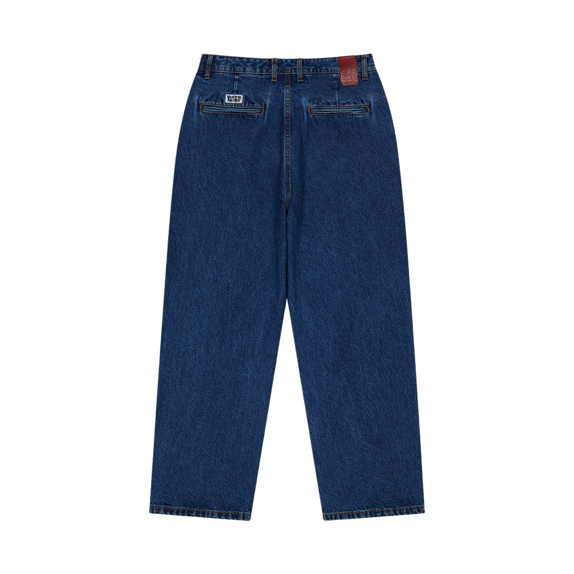 예스아이씨 투턱 데님 팬츠 인디고(YESEYESEE Two Tucked Denim Pants Indigo) - 2