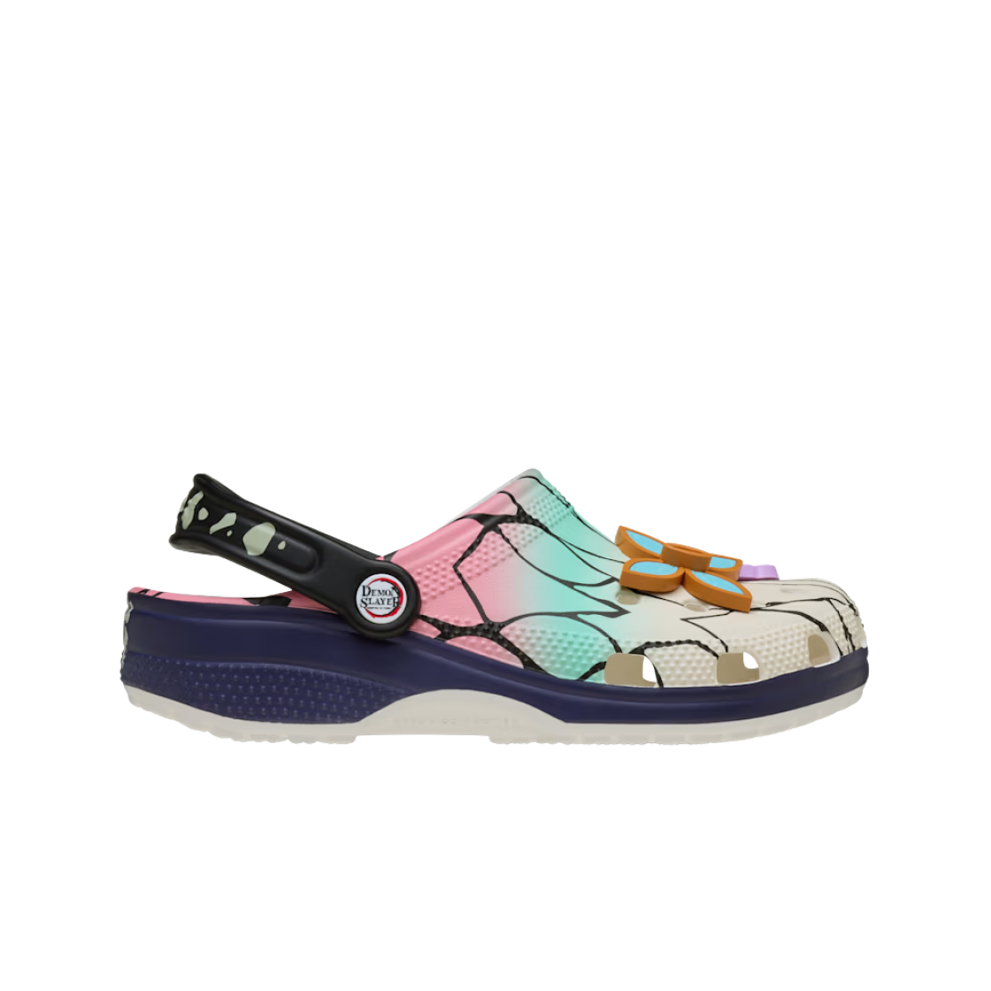 크록스 x 귀멸의 칼날 시노부 클래식 클로그 멀티(Crocs x Demon Slayer Shinobu Classic Clog Multi)
