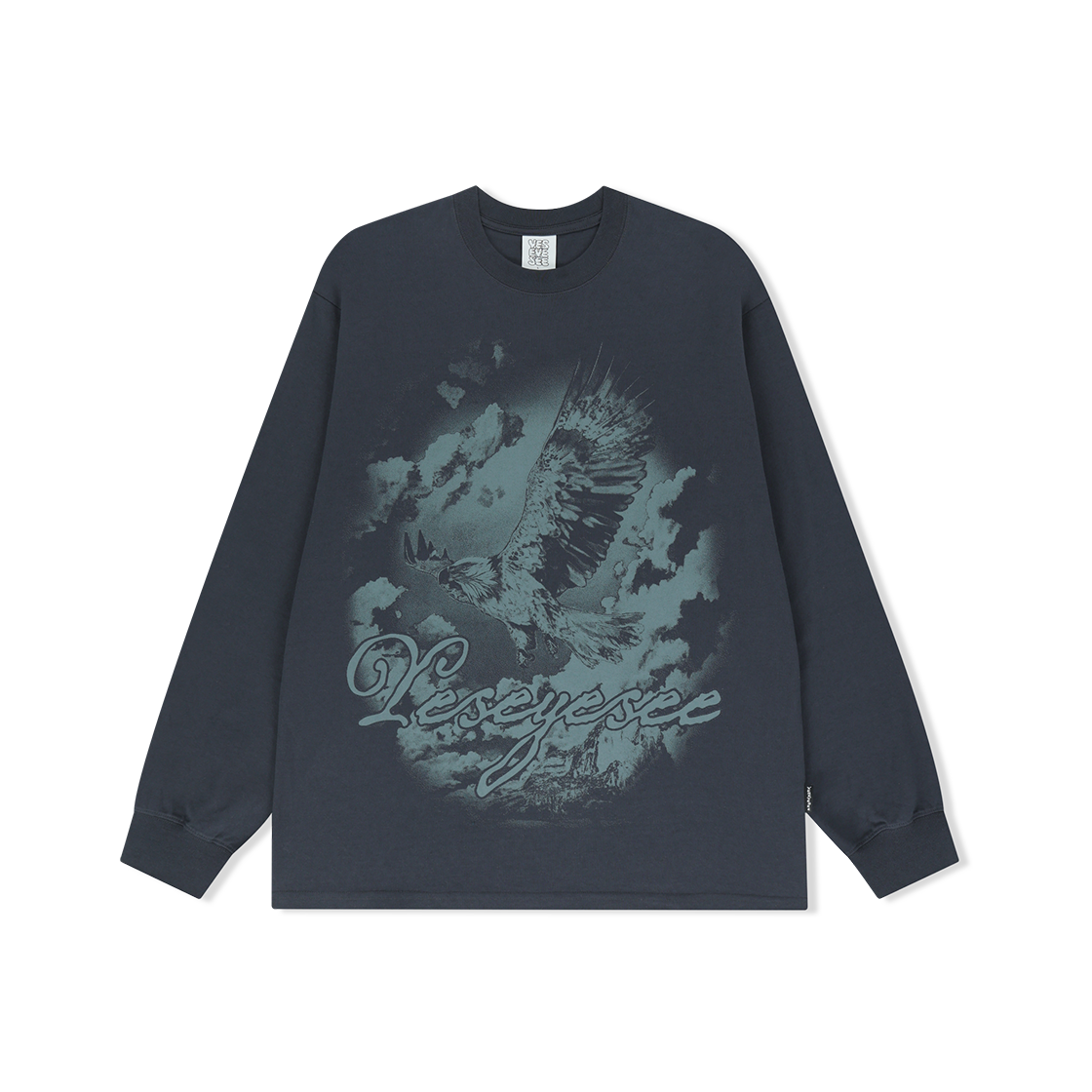 YS253TTSLT02CHA YESEYESEE Flying Eagle L/S Charcoal