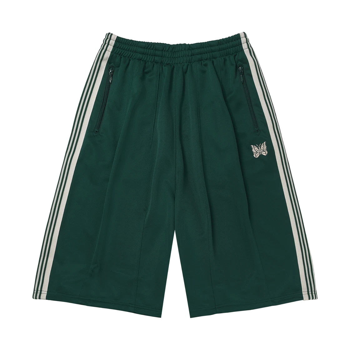 Needles Needles x LHP Track Shorts Poly Smooth Green · M