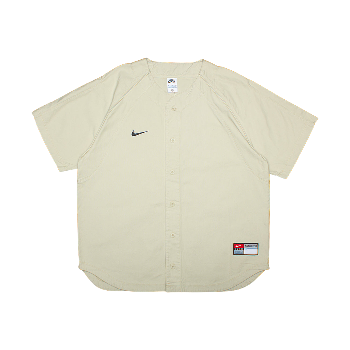 나이키 SB x MLB 스케이트 베이스볼 저지 라탄 화이트 - US/EU(Nike SB x MLB Skate Baseball Jersey Rattan White - US/EU) - 1