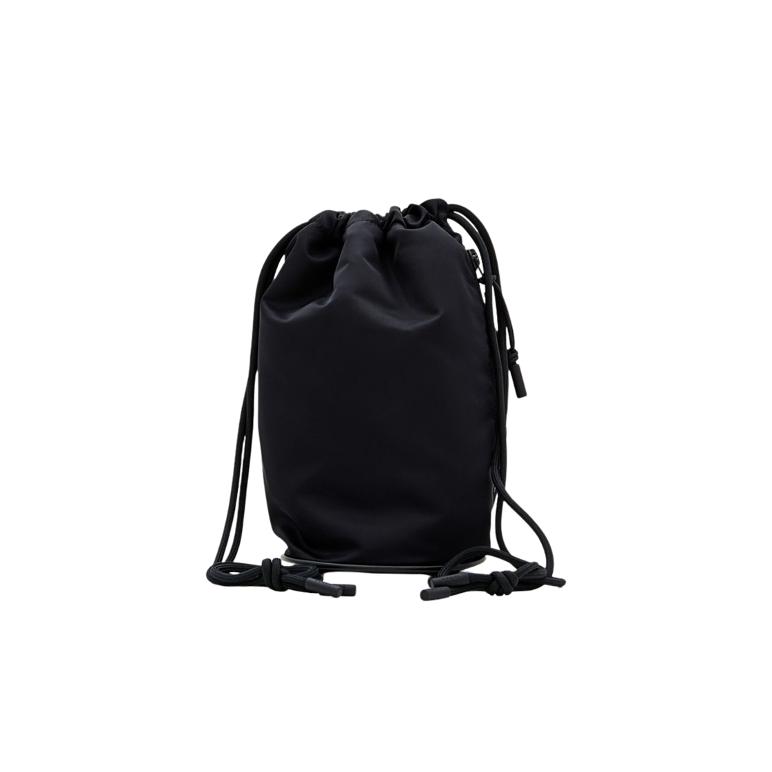 사카이 S 킨차쿠 나일론 백 블랙(Sacai S Kinchaku Nylon Bag Black)