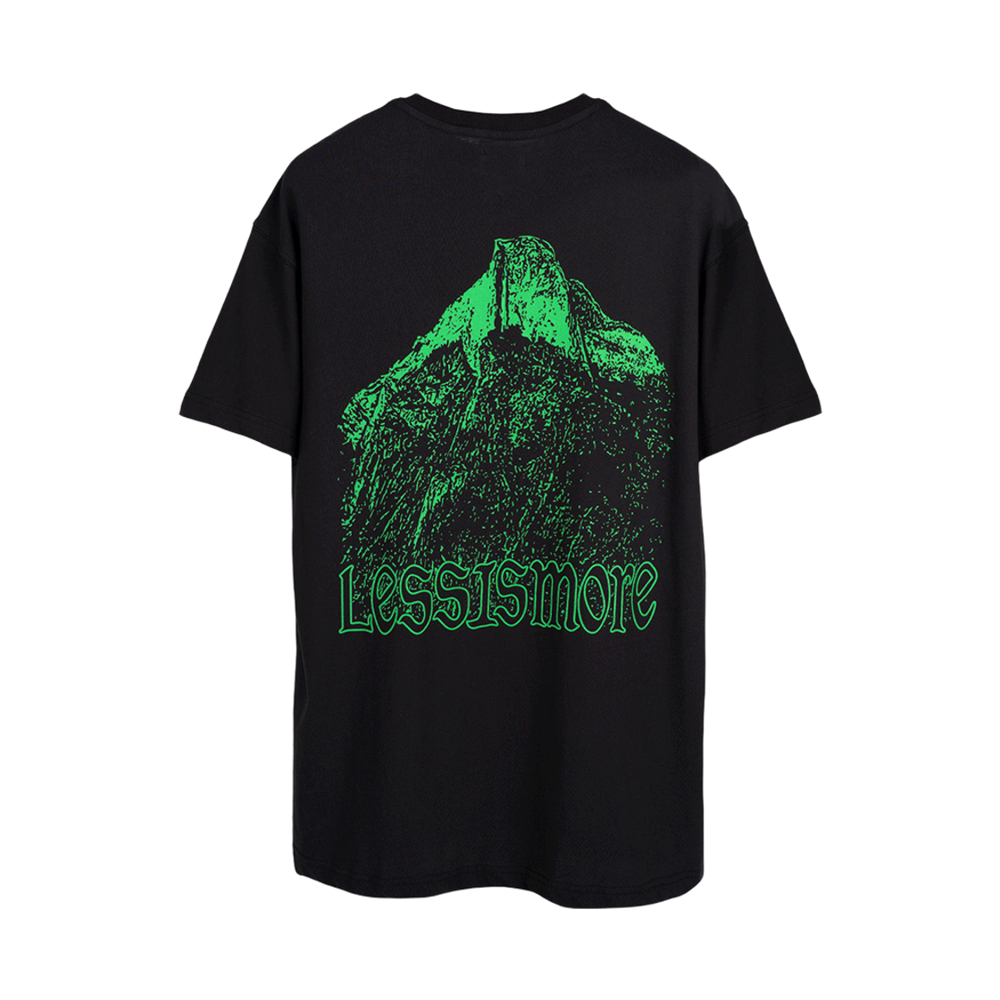 코유 레스이즈모어 티셔츠 (블랙)(Koyu Lessismore T-shirt (Black)) - 1
