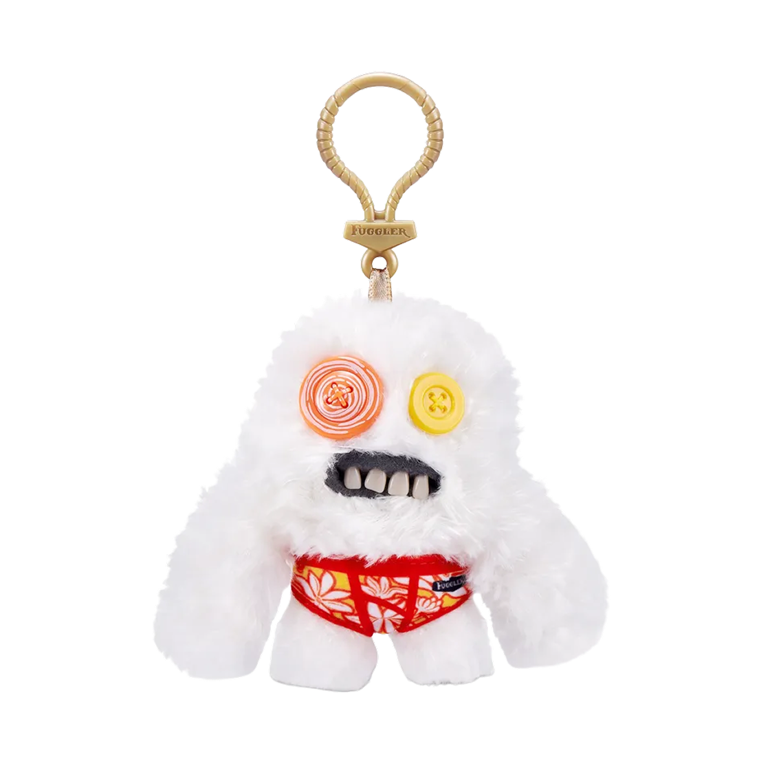퍼글러 사스쿠시 키링 화이트(Fuggler Sasquoosh Keyring White)