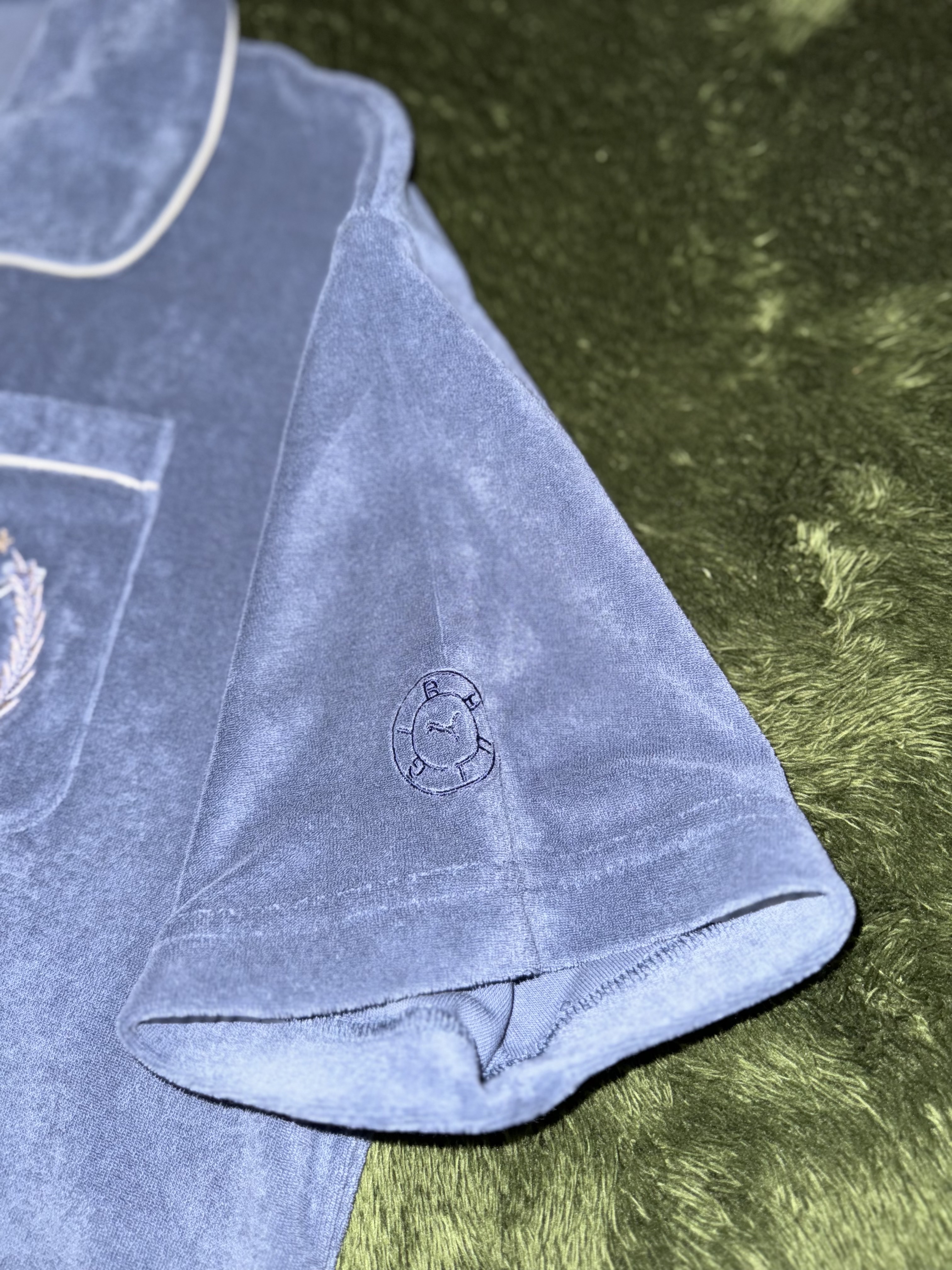 Puma x Rhuigi Shirt Inky Blue 착용 스타일 - 5