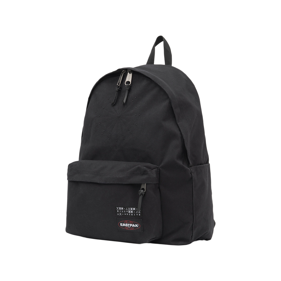 밀로 아카이브 X 이스트팩 크레센도 워시드 백팩 워시드 블랙(Millo Archive X EASTPAK Crescendo Washed Backpack Washed Black)